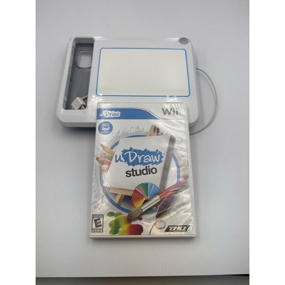 Nintendo Wii uDraw Studio CIB and uDraw Game. Tablet Bundle, Tested. - Picture 1 of 6
